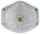 3M™ Particulate Respirator 8511, N95 back #70070757557